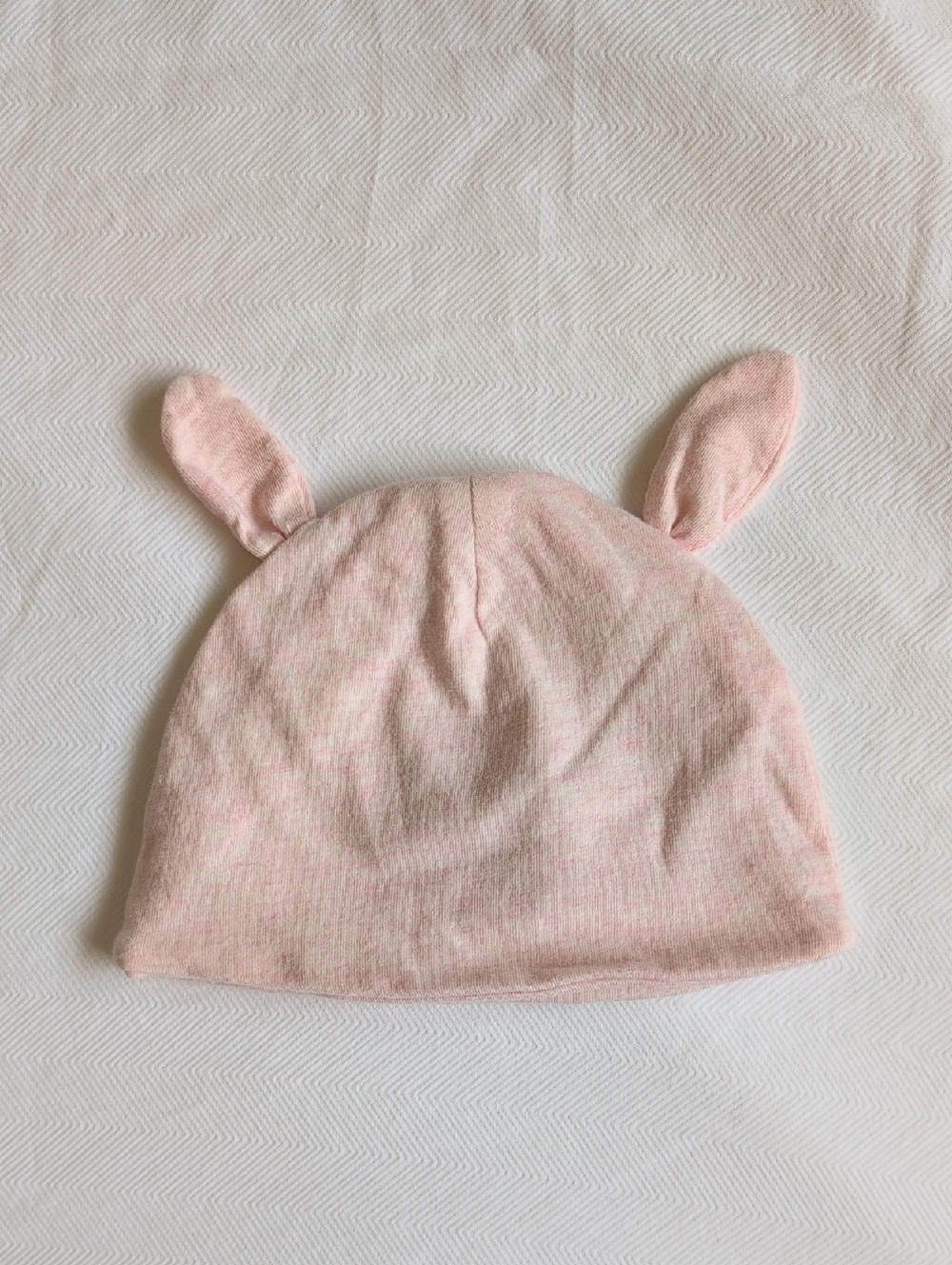 george baby beanie with ears lightweight infant hat pink 12-18 months